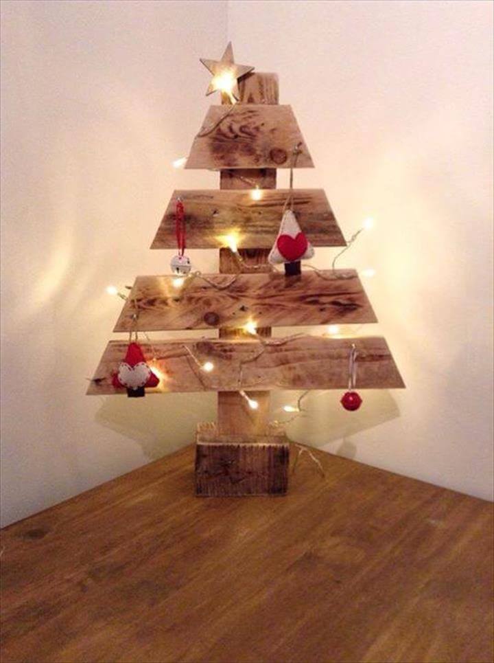 20 DIY Pallet Tree to Inspire Your Home - 101 Pallet Ideas