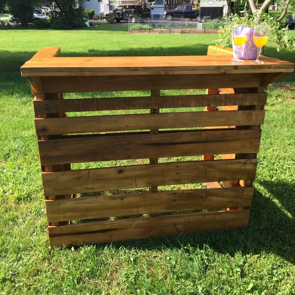 Pallet Bar - Step by Step Instructions